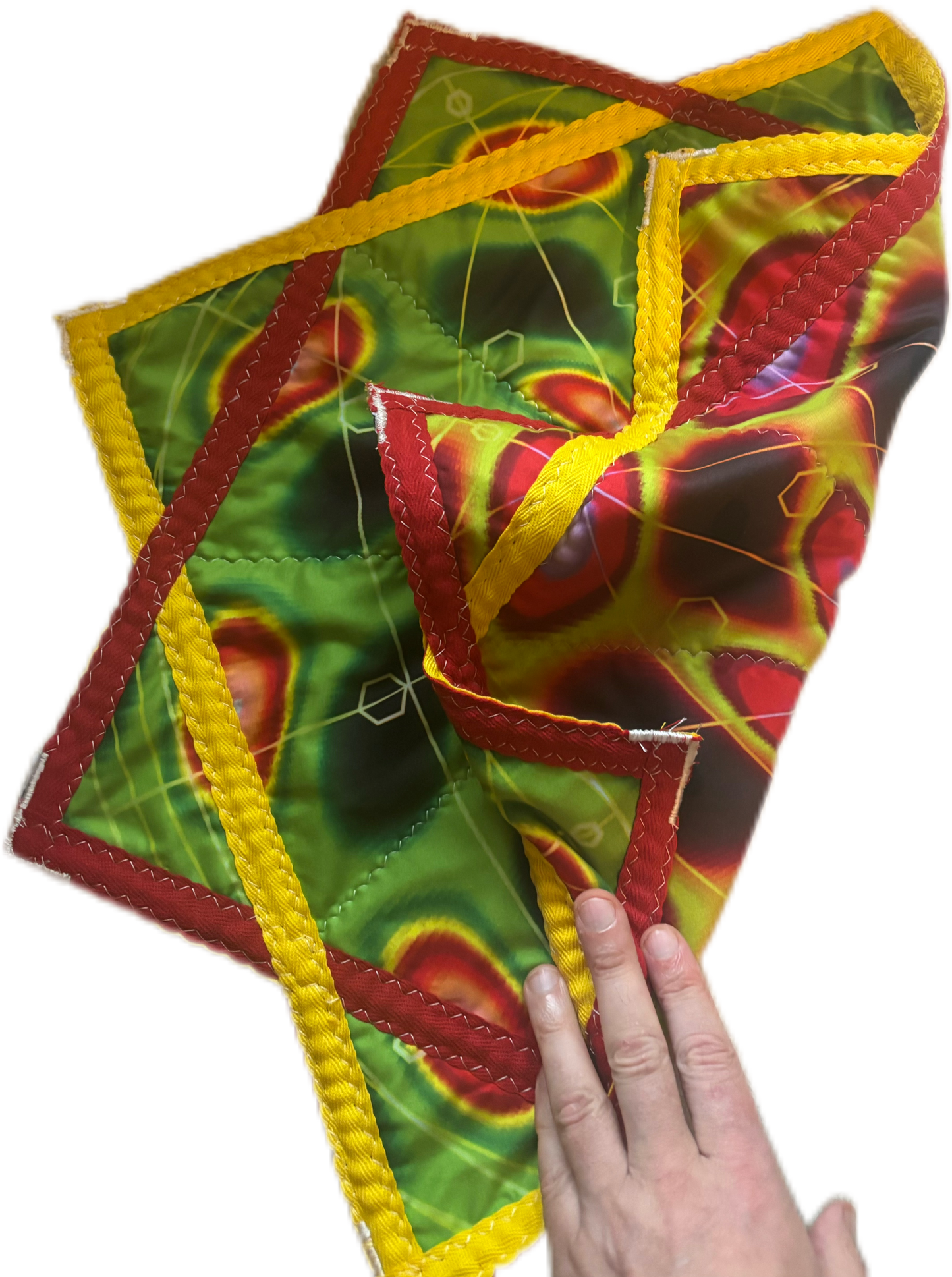 24” SoftStretch Flowstar BPD prints, 2-color trim