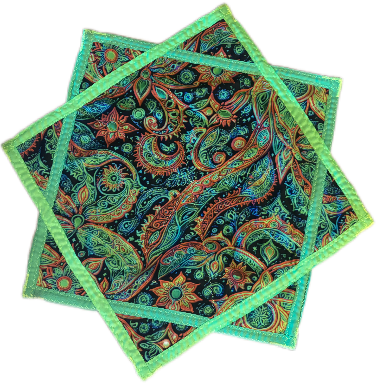 24” UV Flowstar BPD prints, Neon trim
