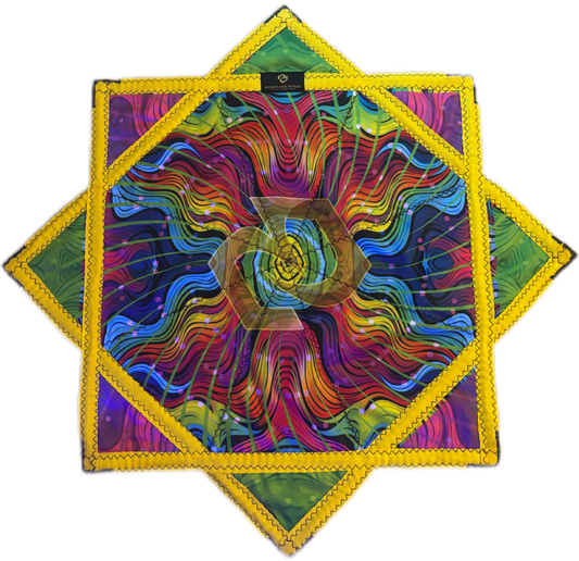 24” SoftStretch Flowstar BPD prints, Cotton trim