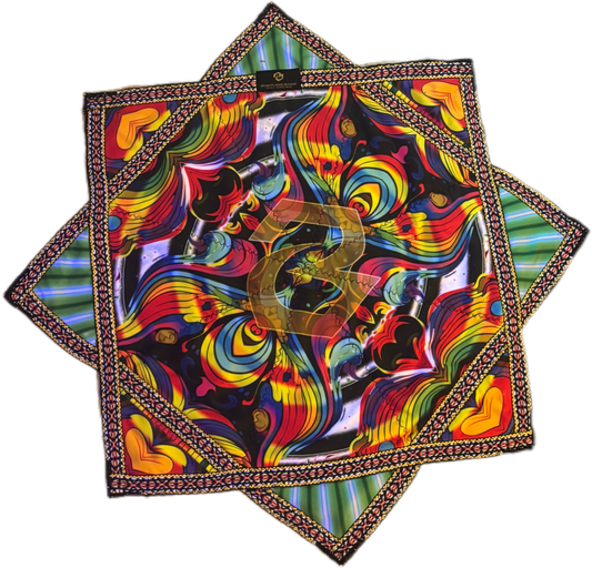 24” SoftStretch Flowstar BPD prints, Woven trim