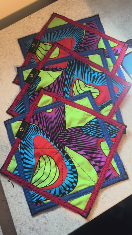 15” baby Flowstar, SoftStretch, commercial prints, cotton trim